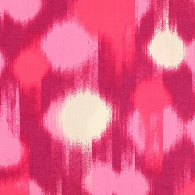 Viscose poplin batik pink
