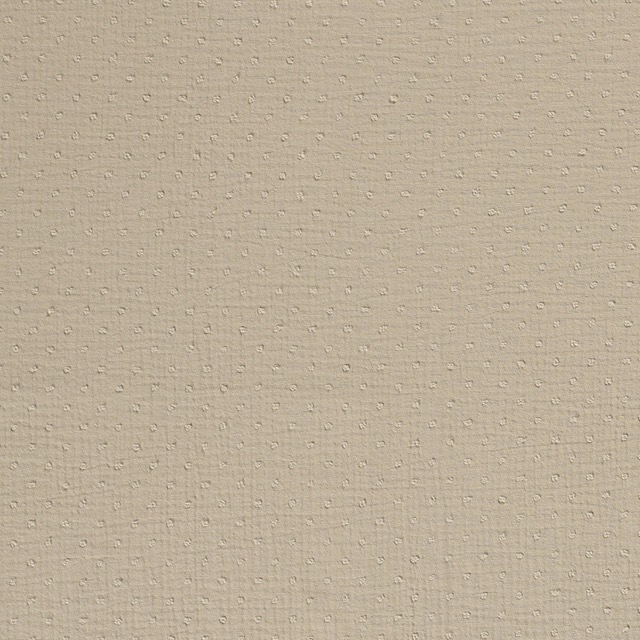 Cotton muslin dobby dots grey/beige