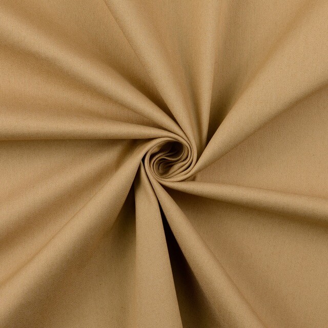 Jeans fabric solid beige