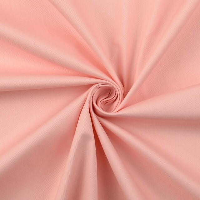 Jeans fabric solid pink