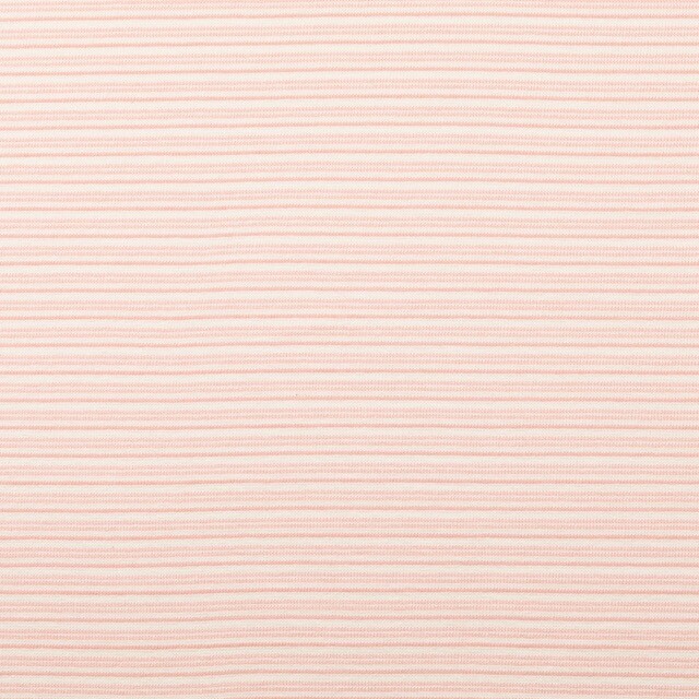 French Terry yarn dyed stripes pink