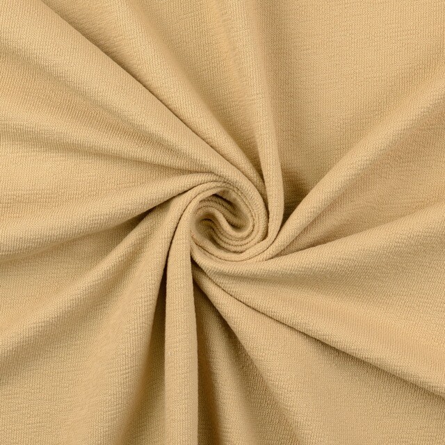 French terry vintage beige