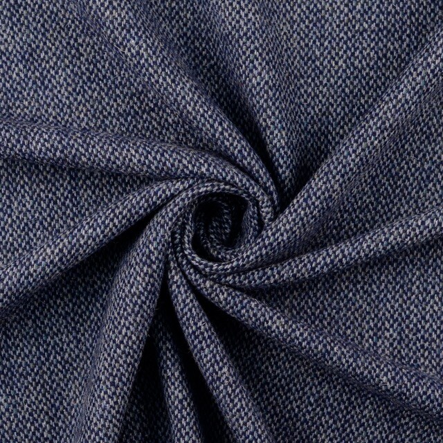 Mantel tweed melange geometric navy