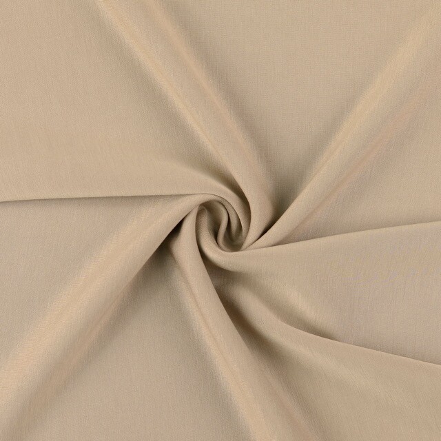 Scuba fabric yarn dyed solid beige