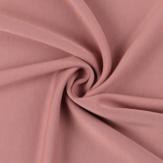 Scuba fabric yarn dyed solid old pink