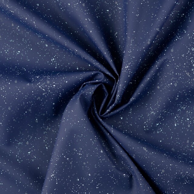 Raincoat fabric batik dark blue