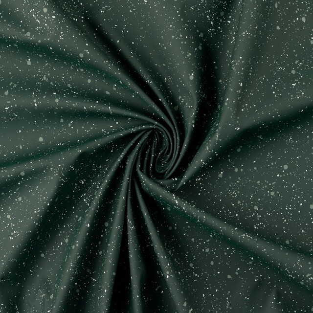 Raincoat fabric batik dark green