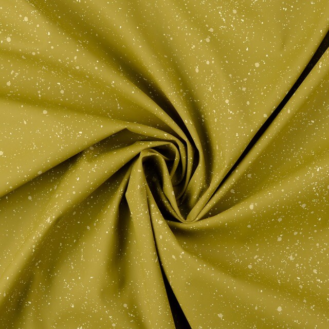 Raincoat fabric batik olive green