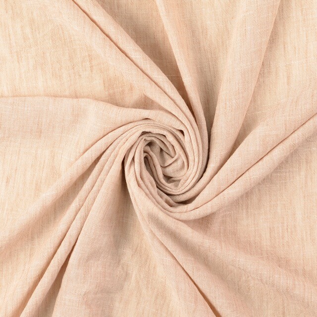 Linen look fabric solid camel