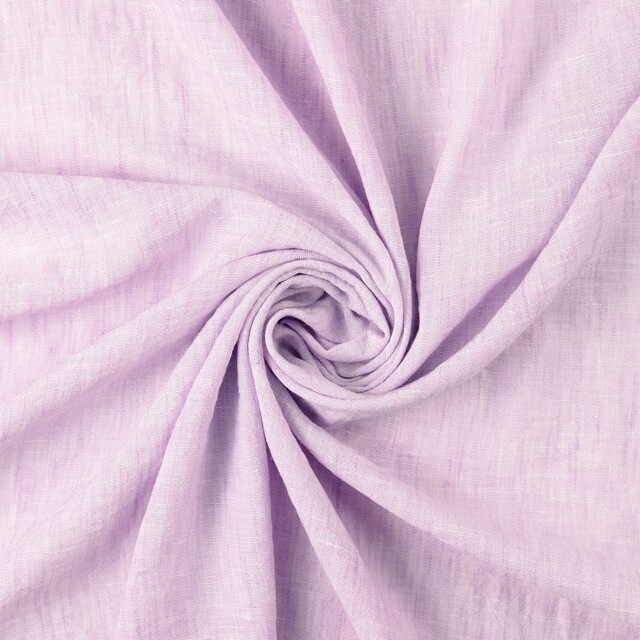 Linen look fabric solid lilac