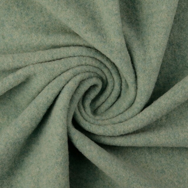 Merino wool yarn dyed mint melange