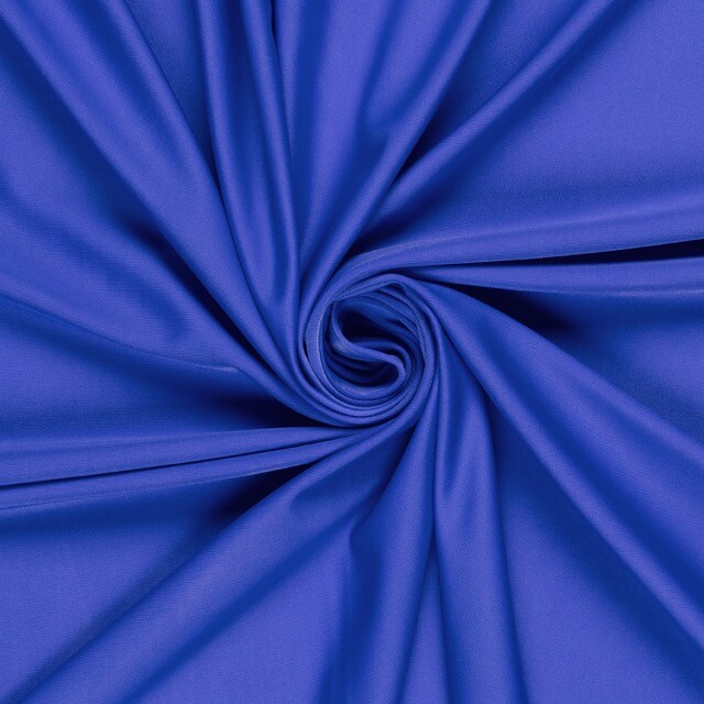 Swimwear jersey solid cobalt