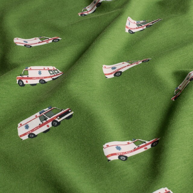 cotton jersey ambulances khaki green