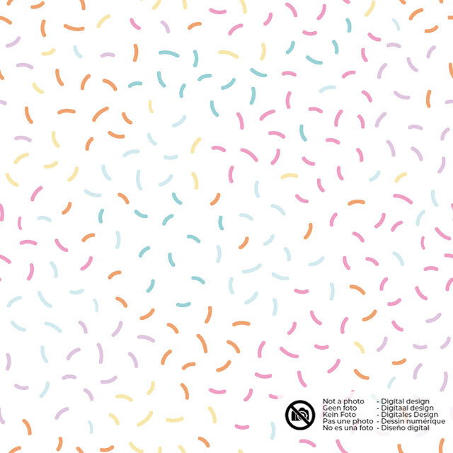 Cotton poplin sprinkles white