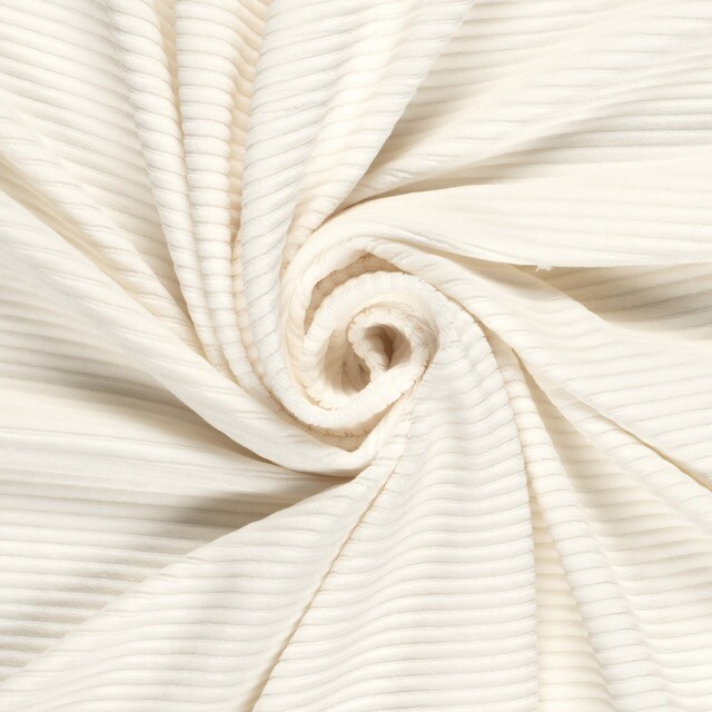 nicky ribbed jersey coarse offwhite