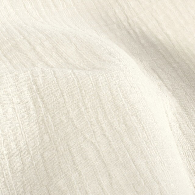 Cotton muslin slub offwhite