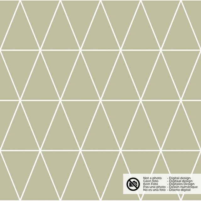 Aqua protect triangles olive green