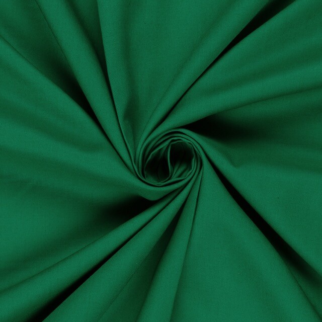 Cretonne cotton premium solid green