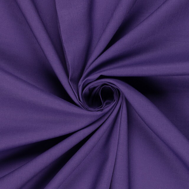 Cretonne cotton premium solid purple