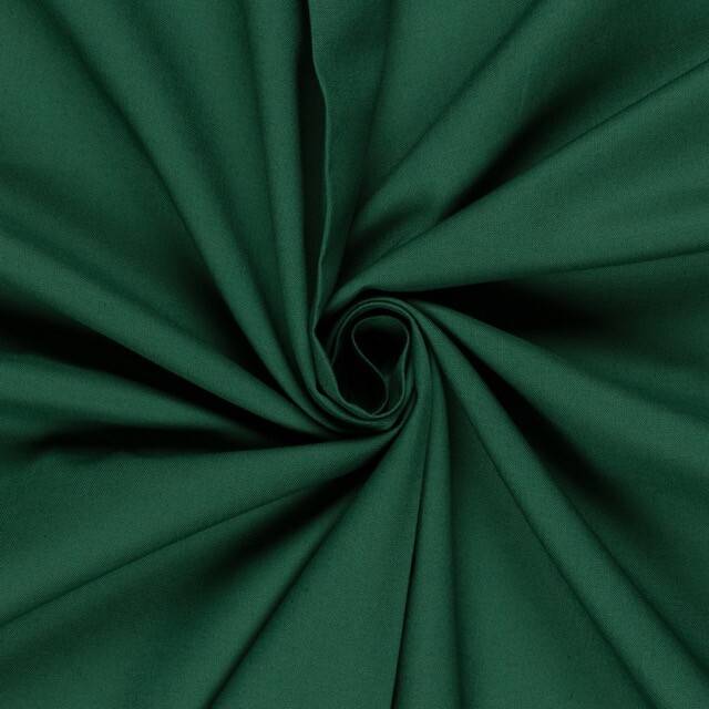 Cretonne cotton premium solid dark green