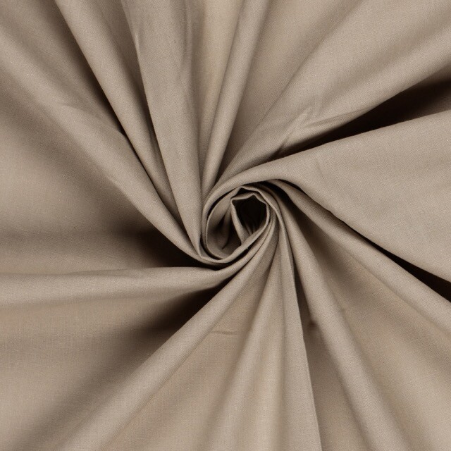 Cretonne cotton premium solid beige