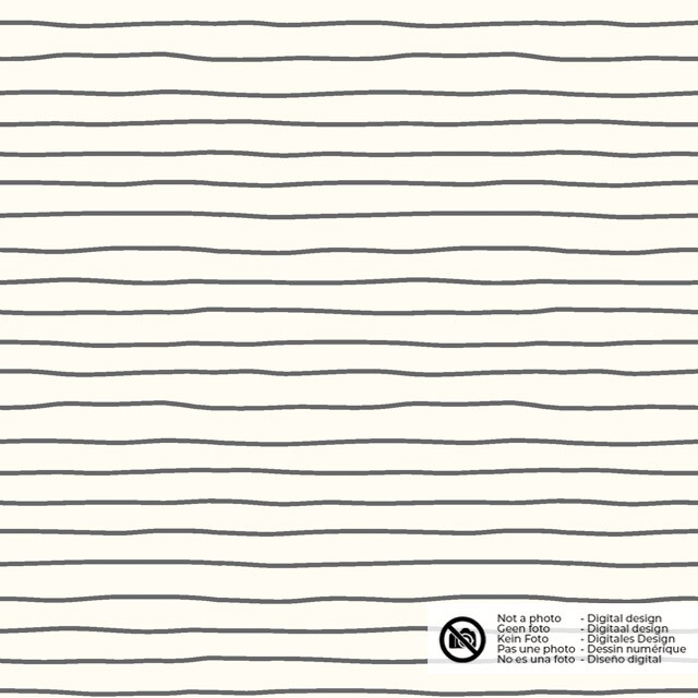 Cotton jersey stripes offwhite