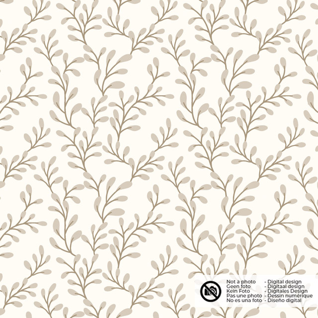 cotton poplin twigs offwhite