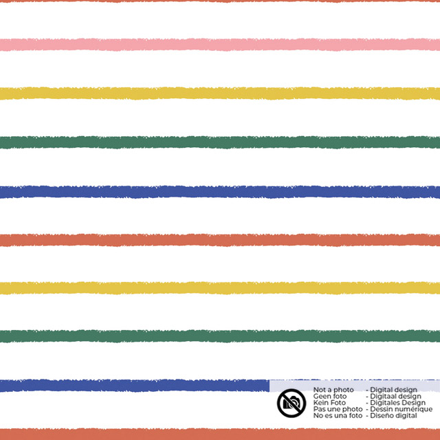 Cotton poplin stripes white