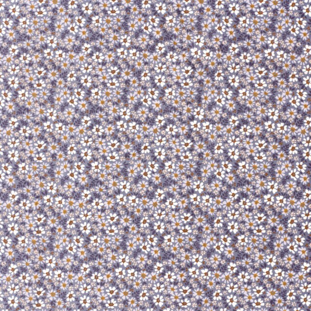 Nicky velours flowers purple