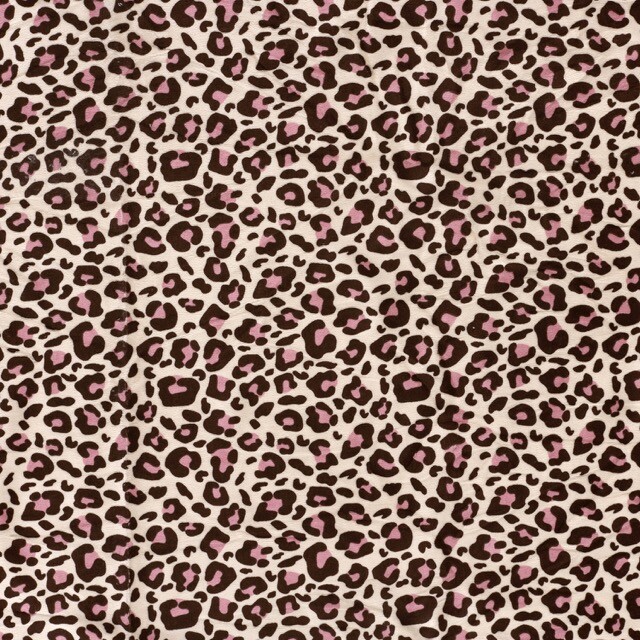 Nicky velours leopard beige