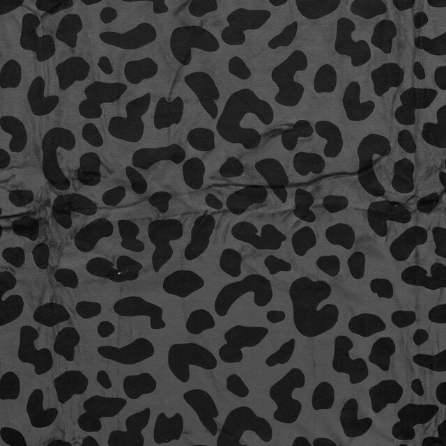 Nicky velours panther dark grey