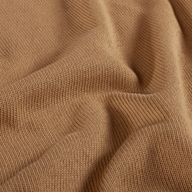 Knitted fabric solid terra pink