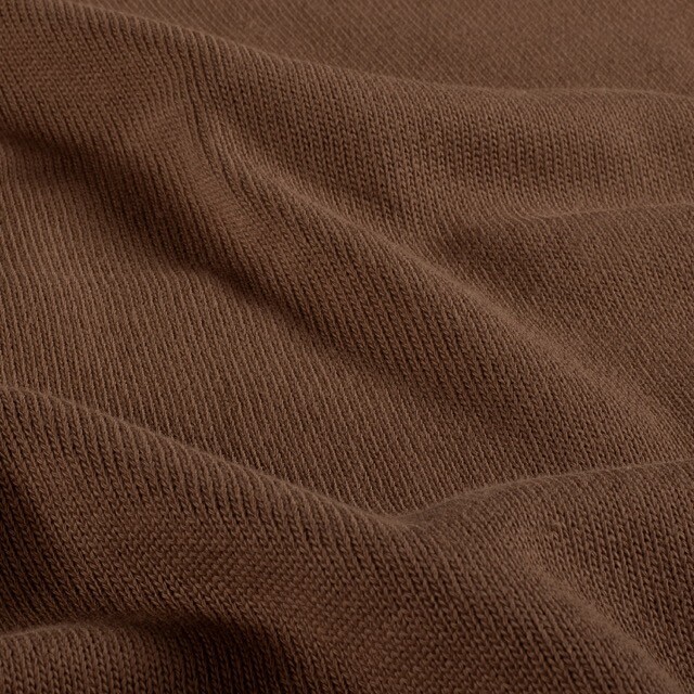 Knitted fabric solid rust