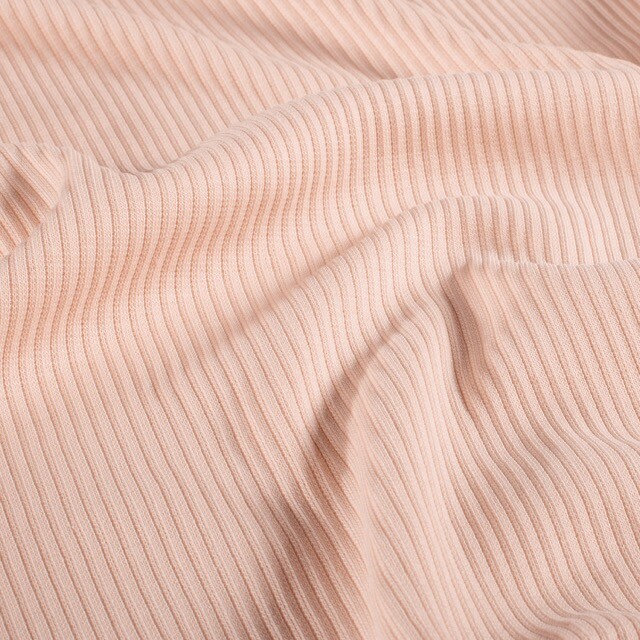 rib jersey solid light pink