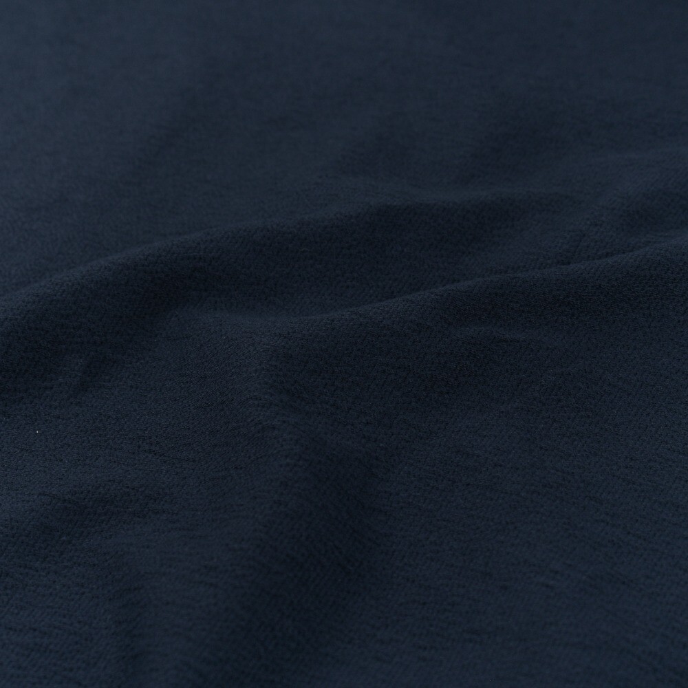 terry crepe solid navy
