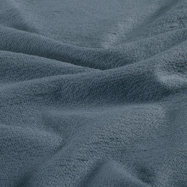 Terry crepe solid indigo