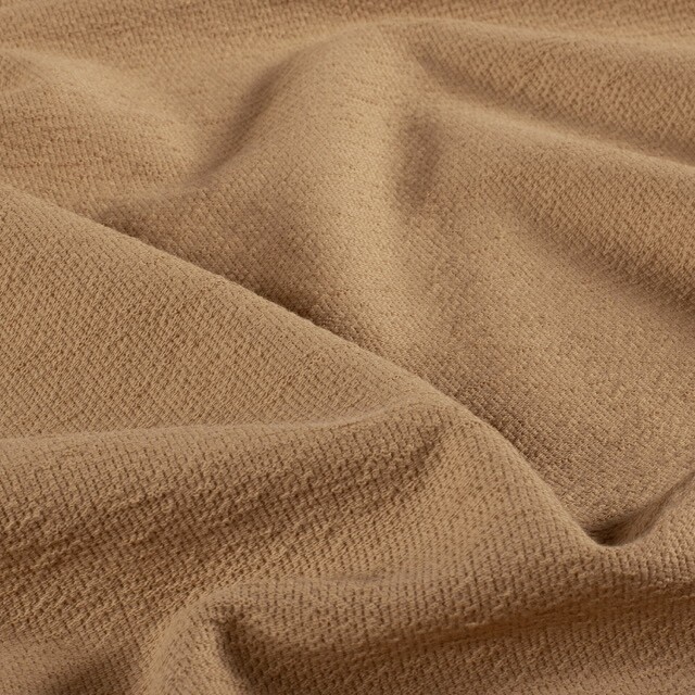 Terry crepe solid terra pink