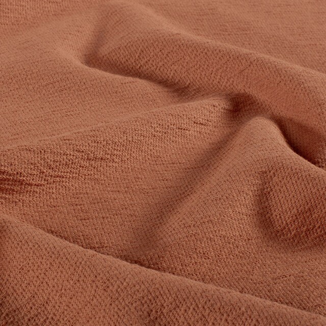 Terry crepe solid redwood