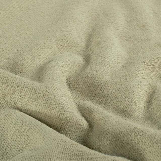 Terry crepe solid olive green