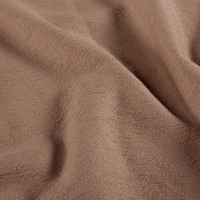 Terry crepe solid camel