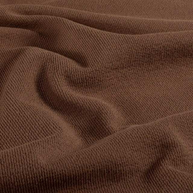 Terry crepe solid rust