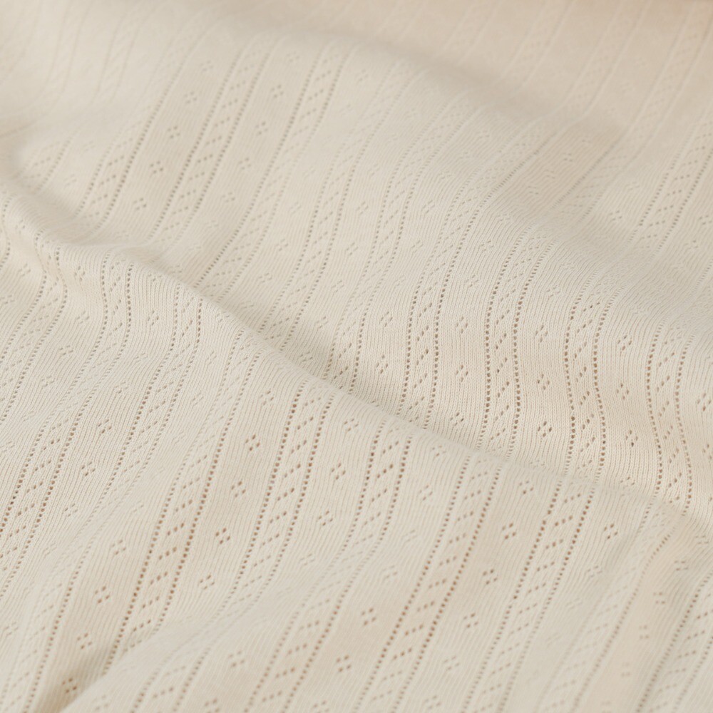 ajour striped beige