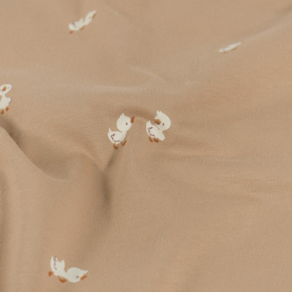 Cotton jersey ducklings nude