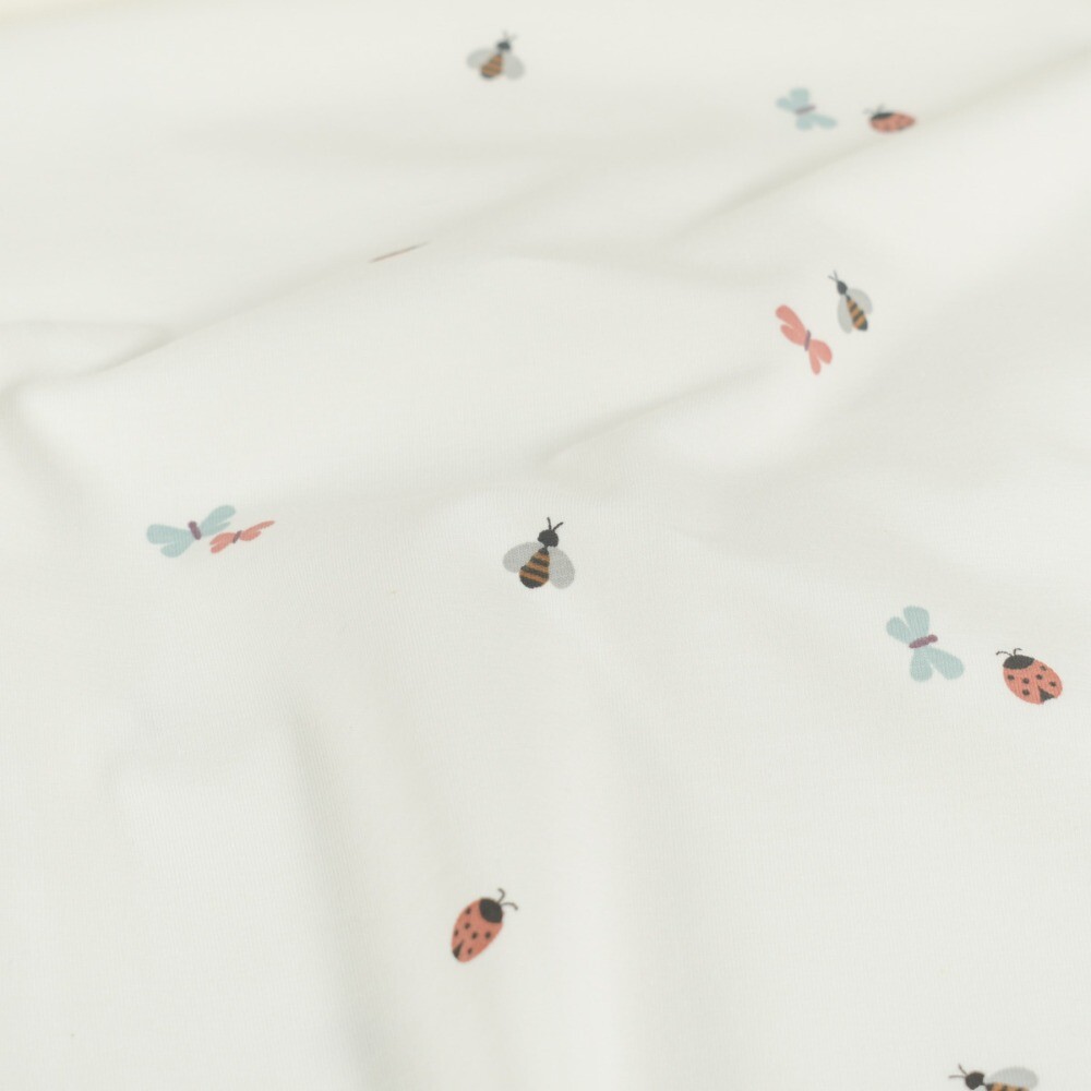 cotton jersey insects offwhite