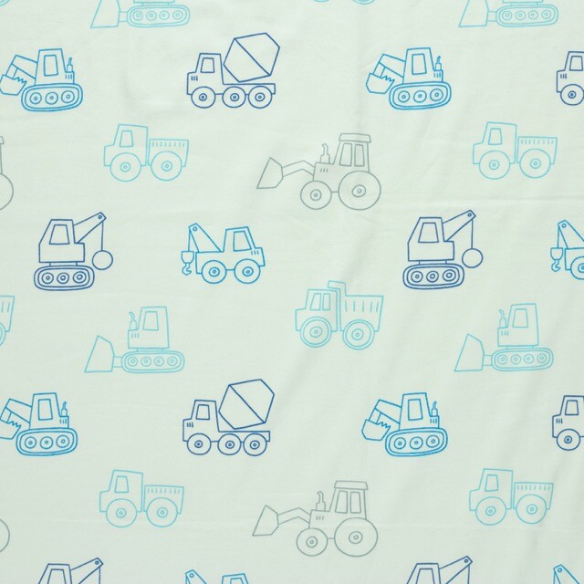 Cotton jersey vehicles mint