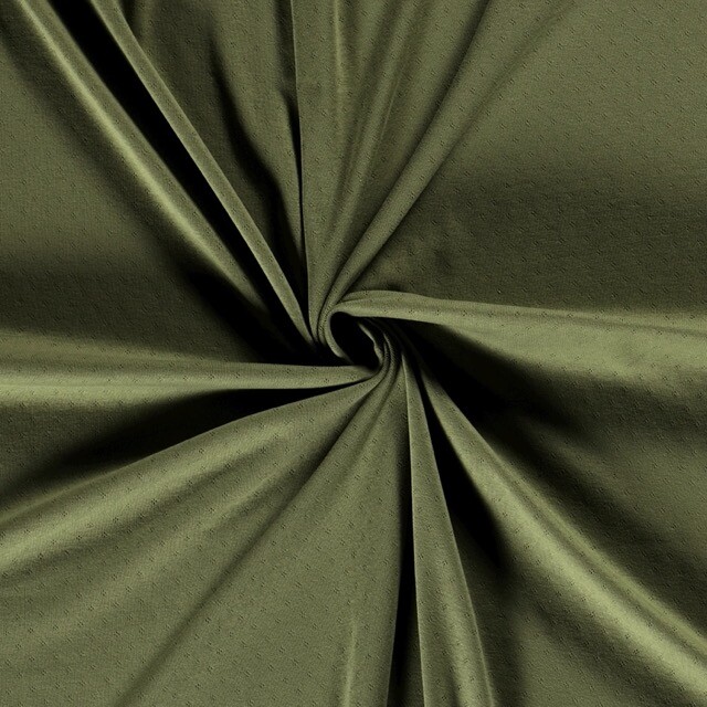 Ajour Uni forest green