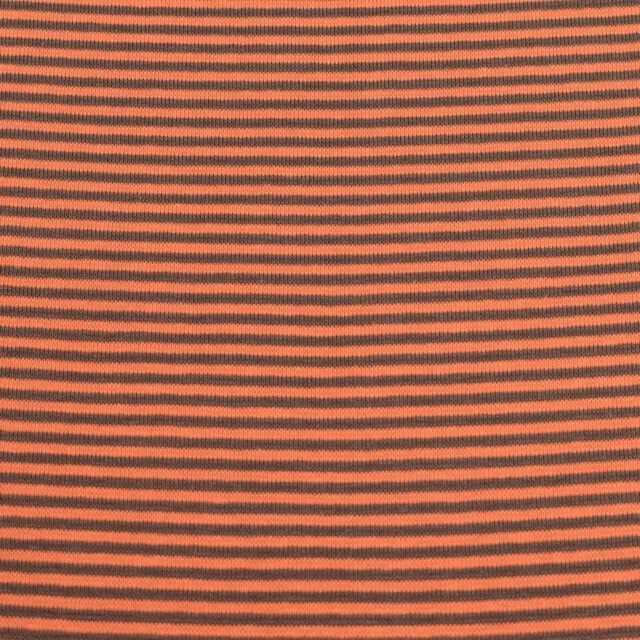 50x70 cm cuffs striped 2mm taupe/orange