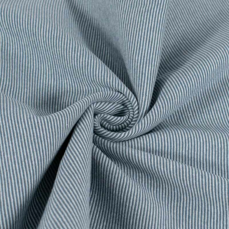 Cuffs striped 1mm indigo/offwhite