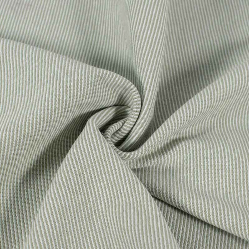 Cuffs striped 1mm olive green/offwhite