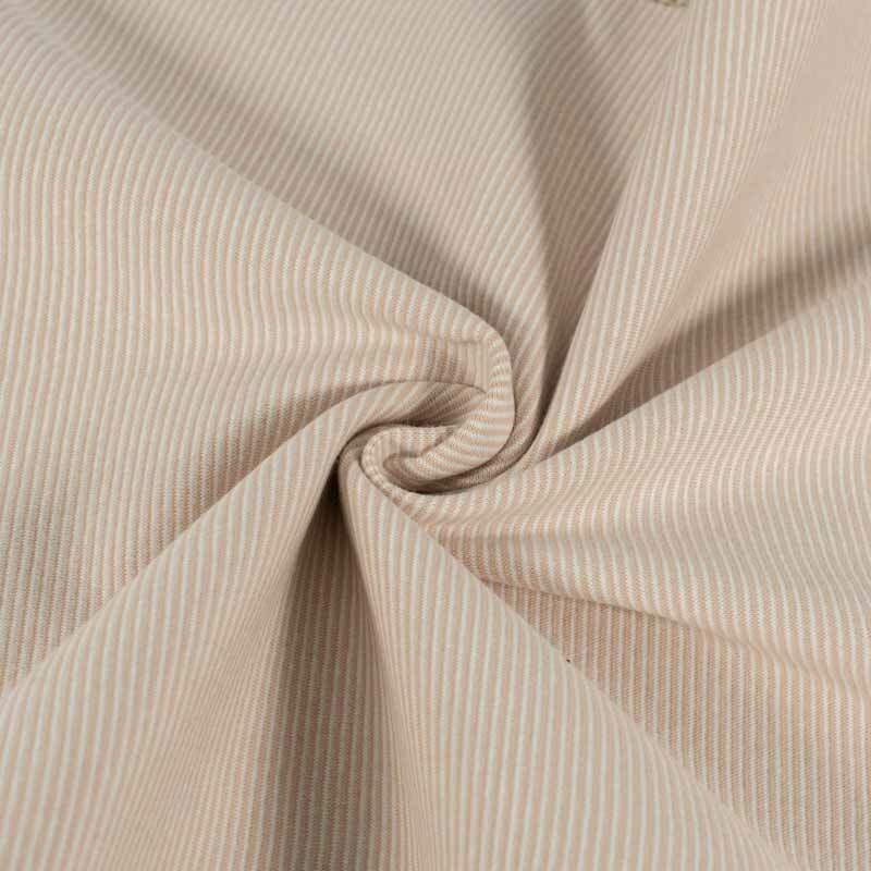 Cuffs striped 1mm light pink/offwhite